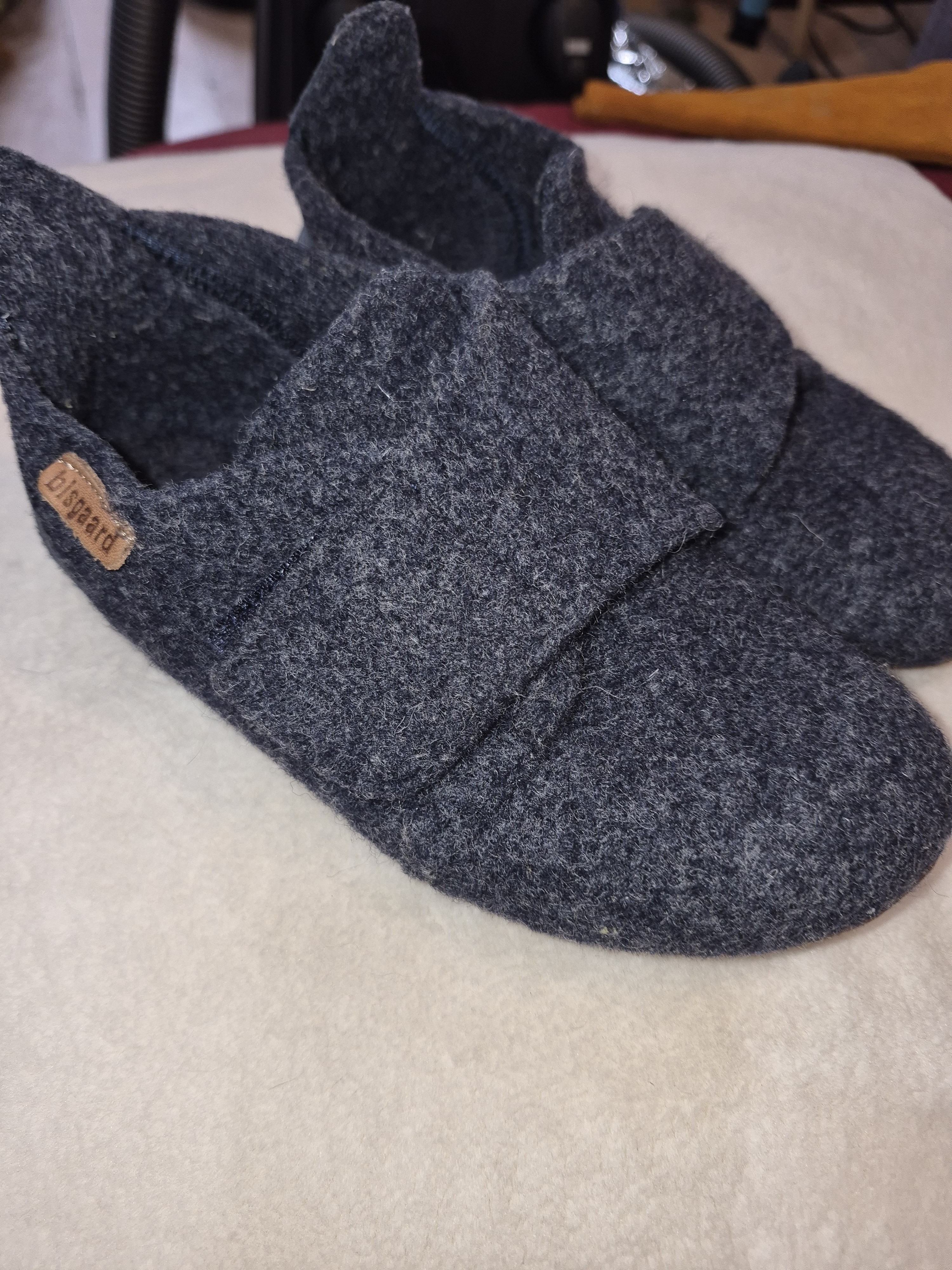 Bisgaard Wool Loafers Kids Children's Shoes Slippers Natural Barefoot Shoes 32